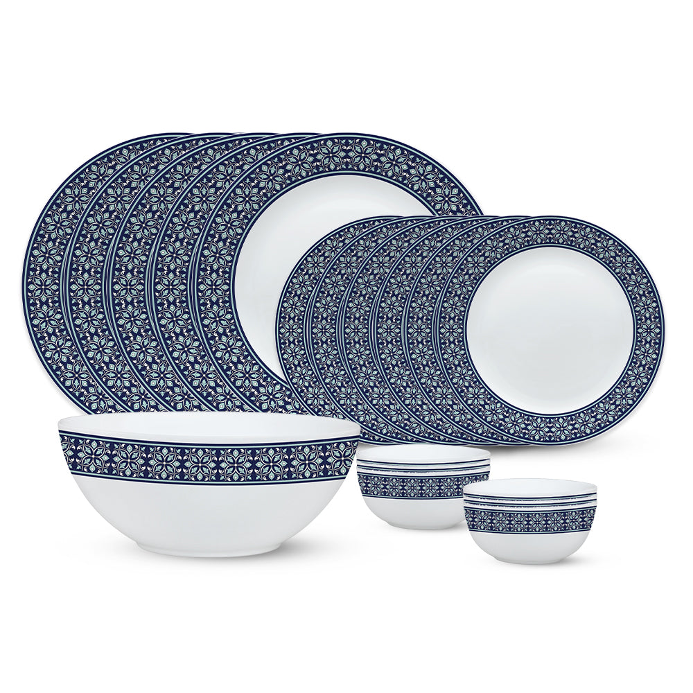 Larah by Borosil, Taj Dinner Set, 19 pc