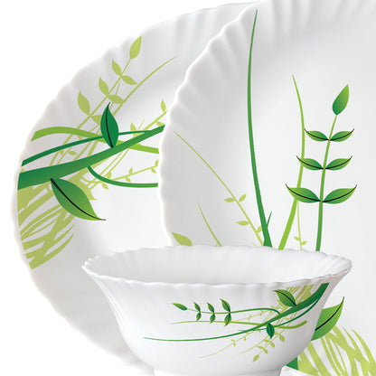 Larah Green Herbs Dinner Set