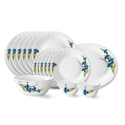 Larah by Borosil Nina Dinner Set 21 pc Set: Serves 6