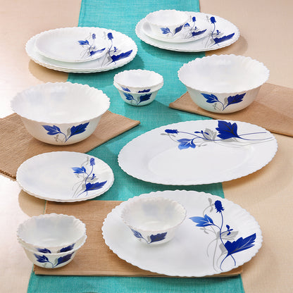 Larah by Borosil Ageria Dinner Set 21 pcs Set: Serves 6 (Option 1)