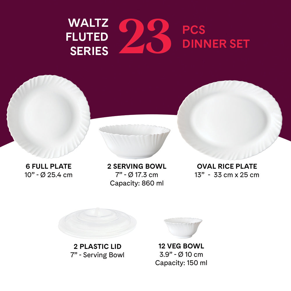 Larah Waltz Dinner Set