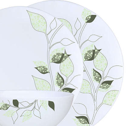 Larah by Borosil, Inca Dinner Set 27 pc Set: Serves 6