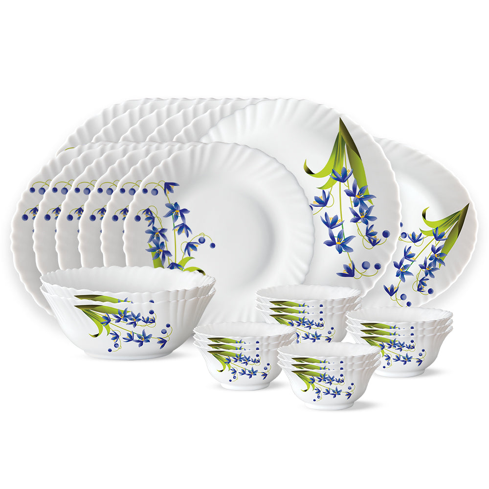 Larah Lavender Dinner Set, 27 pc