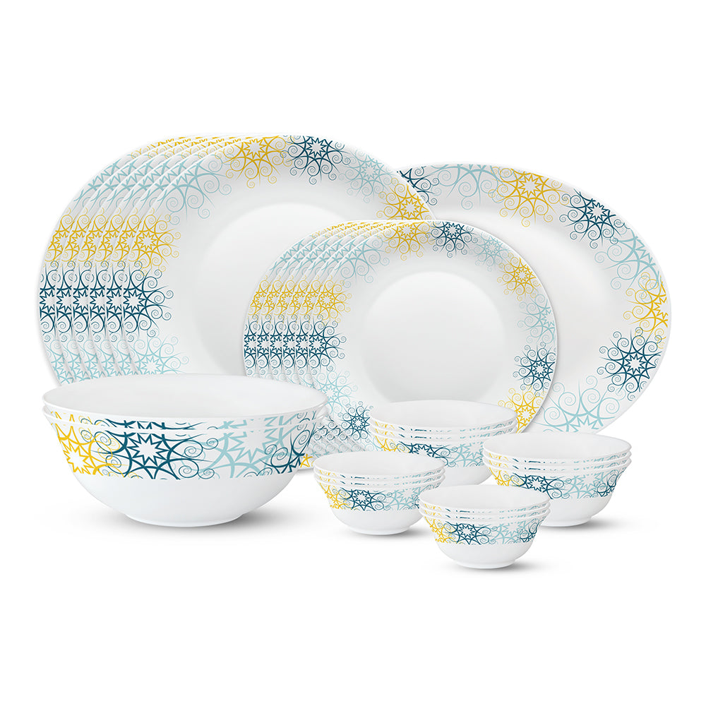 Larah by Borosil, Maya Dinner Set