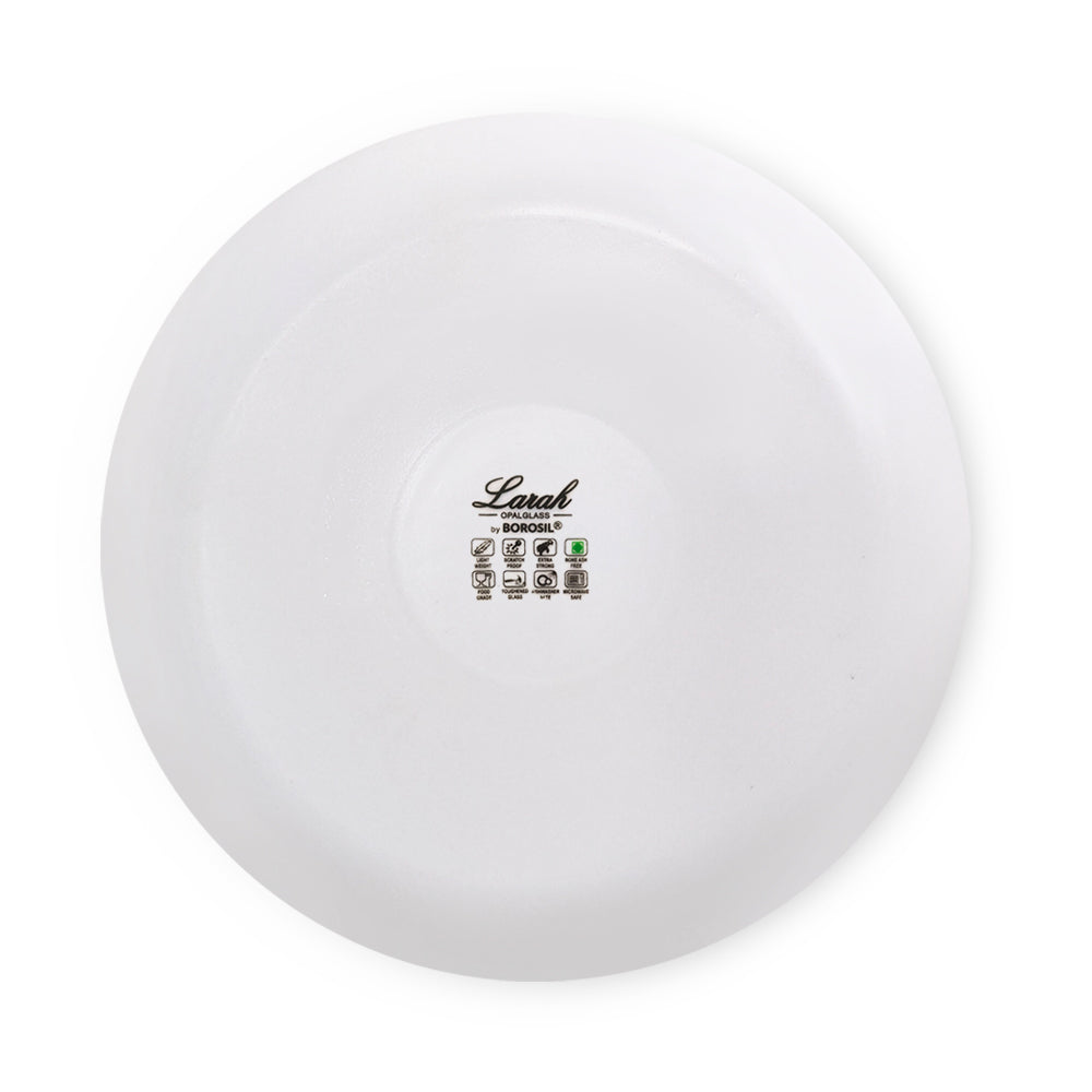 Larah by Borosil Skyleaf Dinner Set 27 pc Set: Serves 6