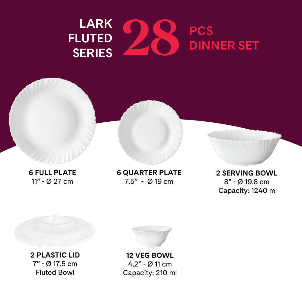 Larah Shadow Dinner Set