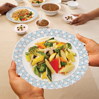 Larah Weave Dinner Set