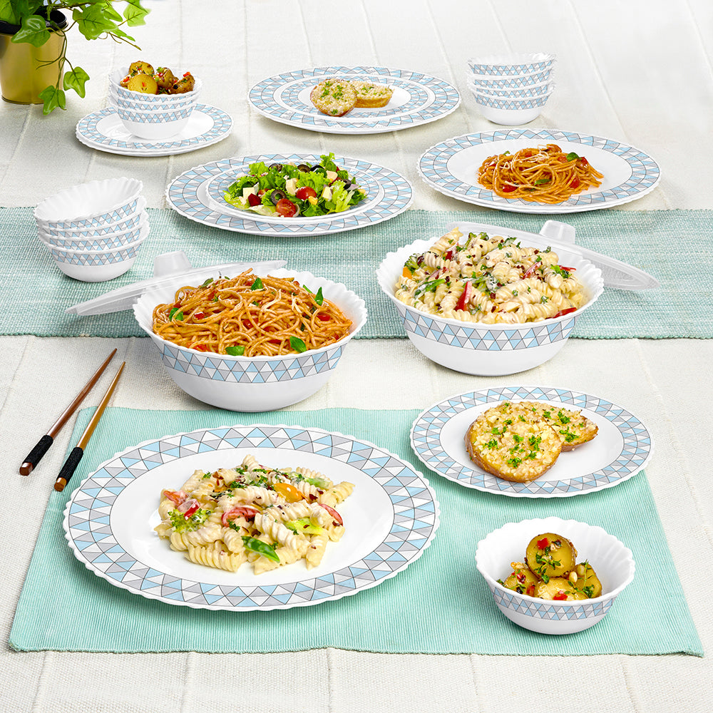 Larah Weave Dinner Set