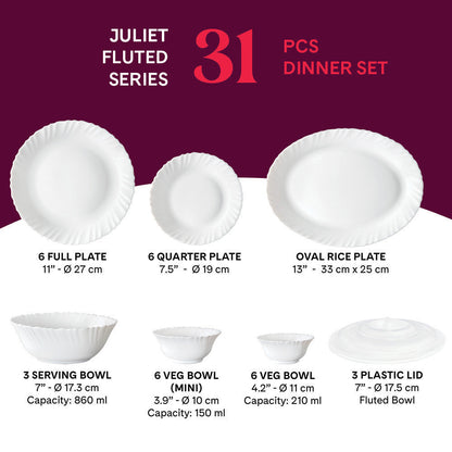 Larah Juliet Dinner Set