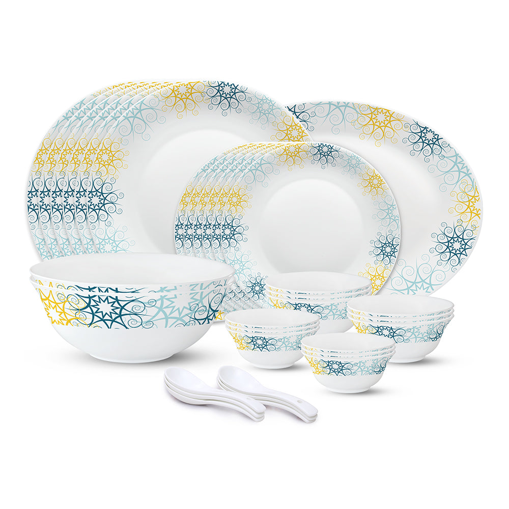 Larah by Borosil, Maya Dinner Set