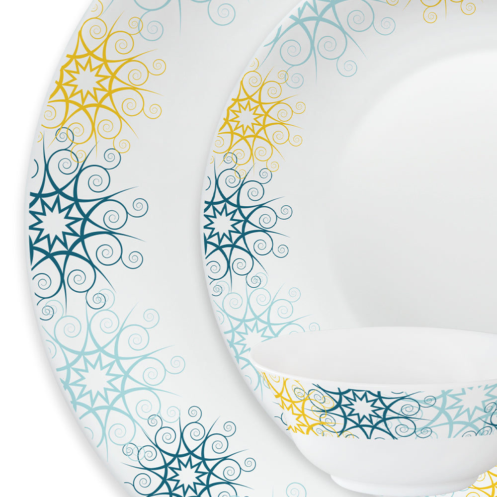 Larah by Borosil, Maya Dinner Set