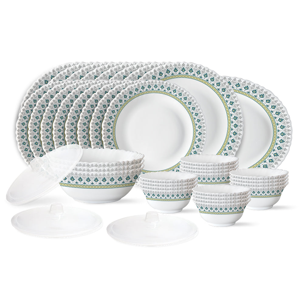 Larah by Borosil, Persia Dinner Set 36 pc Set: Serves 8