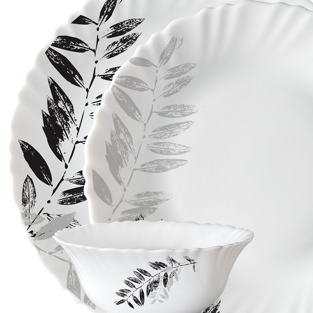 Larah by Borosil, Twig Dinner Set 36 pc Set: Serves 8