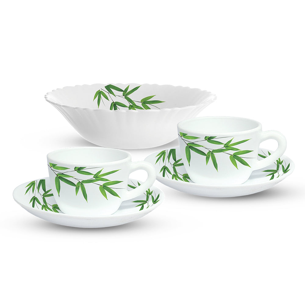 Larah Bamboo Leaves Tea Set