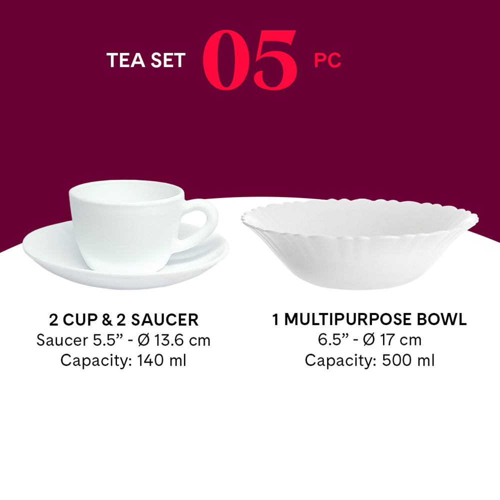 Larah Bellflower Tea Set