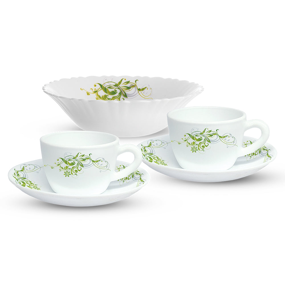 Larah By Borosil Erba Tea Set
