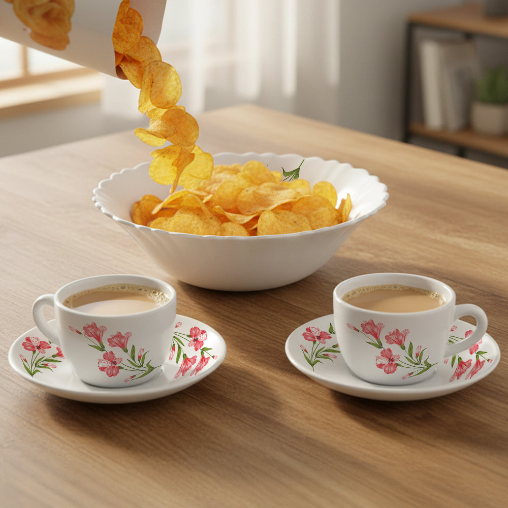 Larah Marina Tea Set, Peach