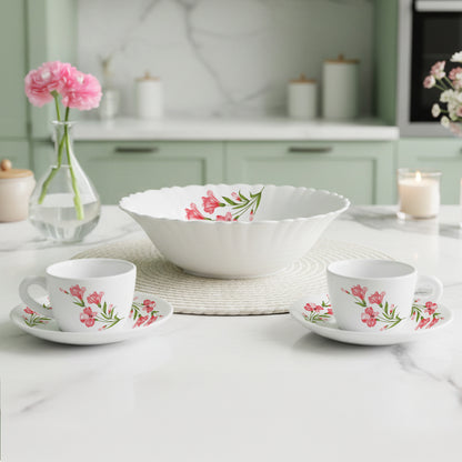 Larah Marina Tea Set, Peach