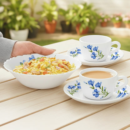 Larah Marina Tea Set, Blue