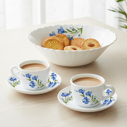 Larah Marina Tea Set, Blue