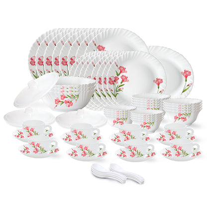Larah Marina Peach Dinner Set