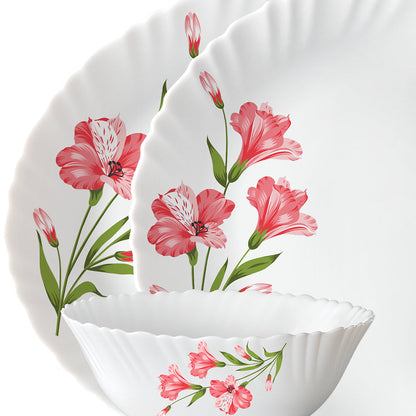 Larah Marina Peach Dinner Set