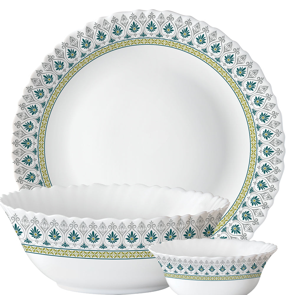 Larah by Borosil, Persia Dinner Set, 37 pc