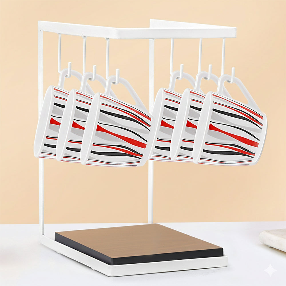 Larah By Borosil Rio Red Cup Set