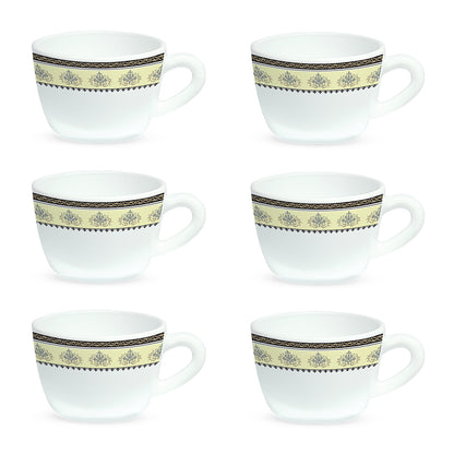 Larah By Borosil Amer Cup Set 140 ml x 6