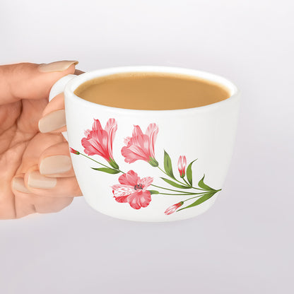 Larah By Borosil Marina Peach Cup Set