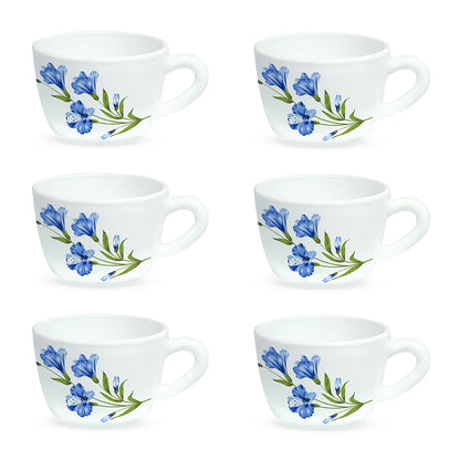 Larah By Borosil Marina Blue Cup Set