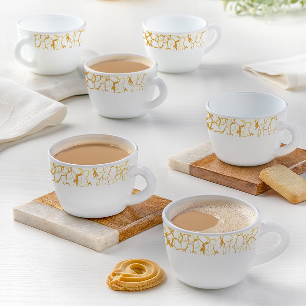 Larah By Borosil Petra Cup Set