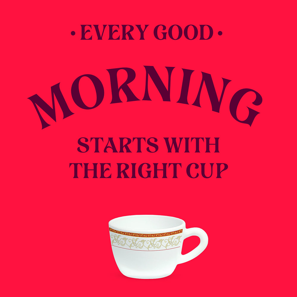 Larah By Borosil Ragina Cup Set