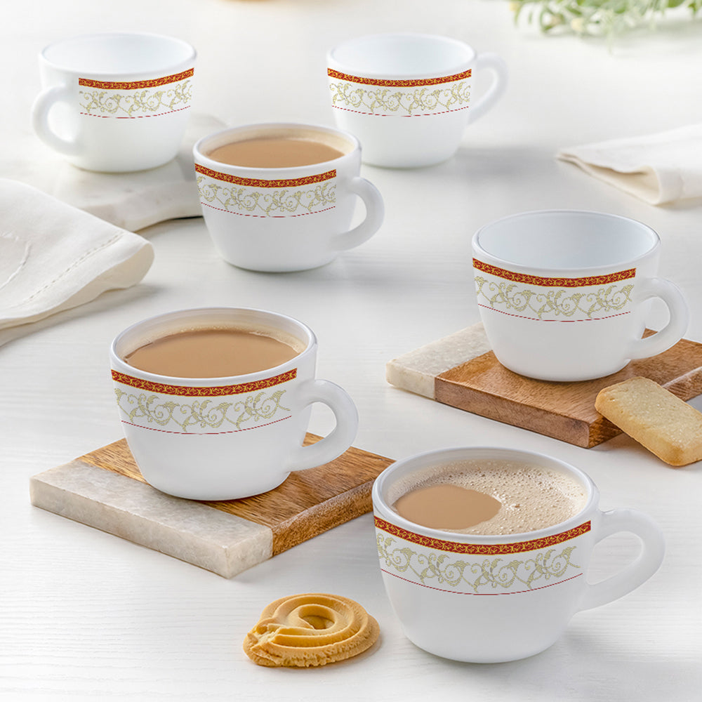 Larah By Borosil Ragina Cup Set
