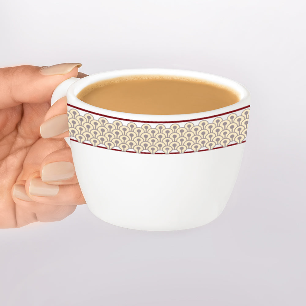 Larah By Borosil Splenda Cup Set 140 ml x 6