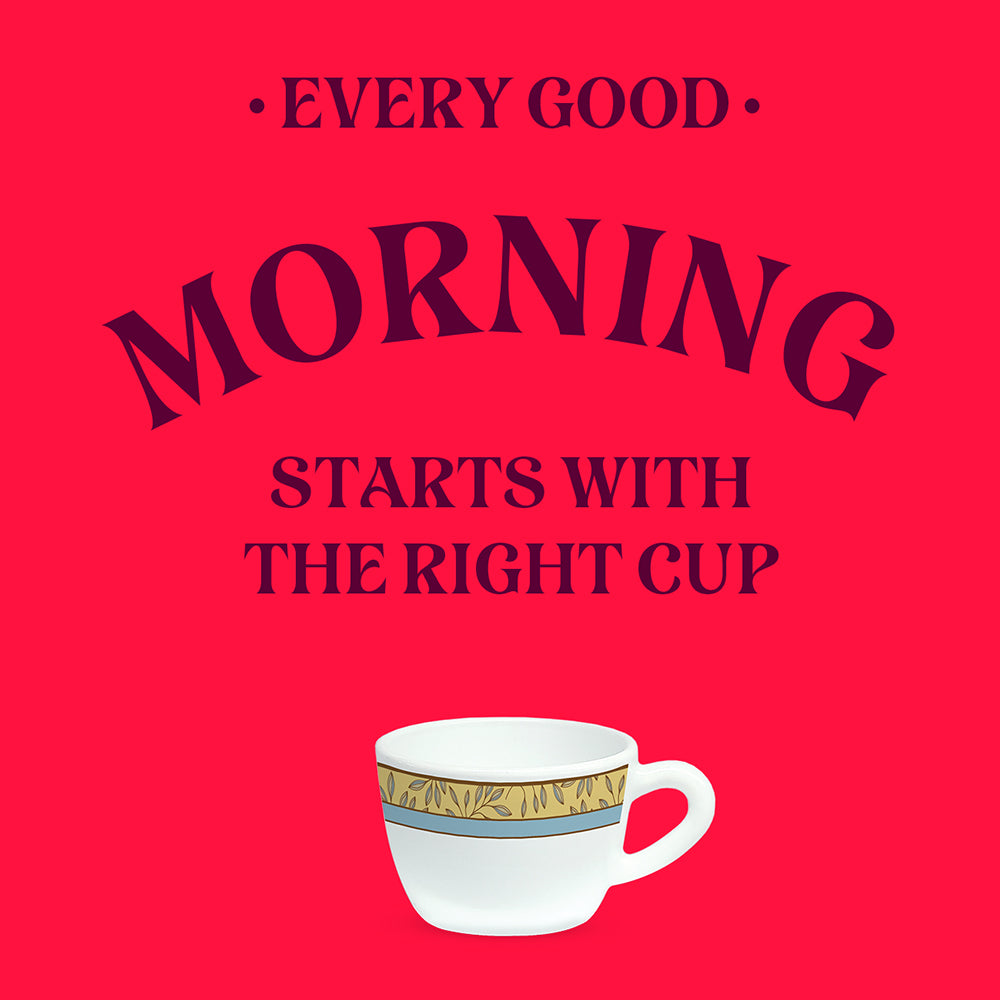 Larah By Borosil Sunhara Cup Set