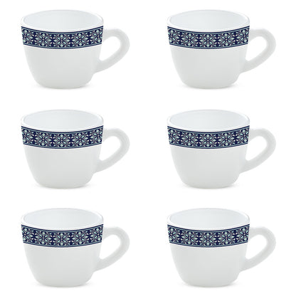 Larah By Borosil Taj Cup Set 140 ml x 6