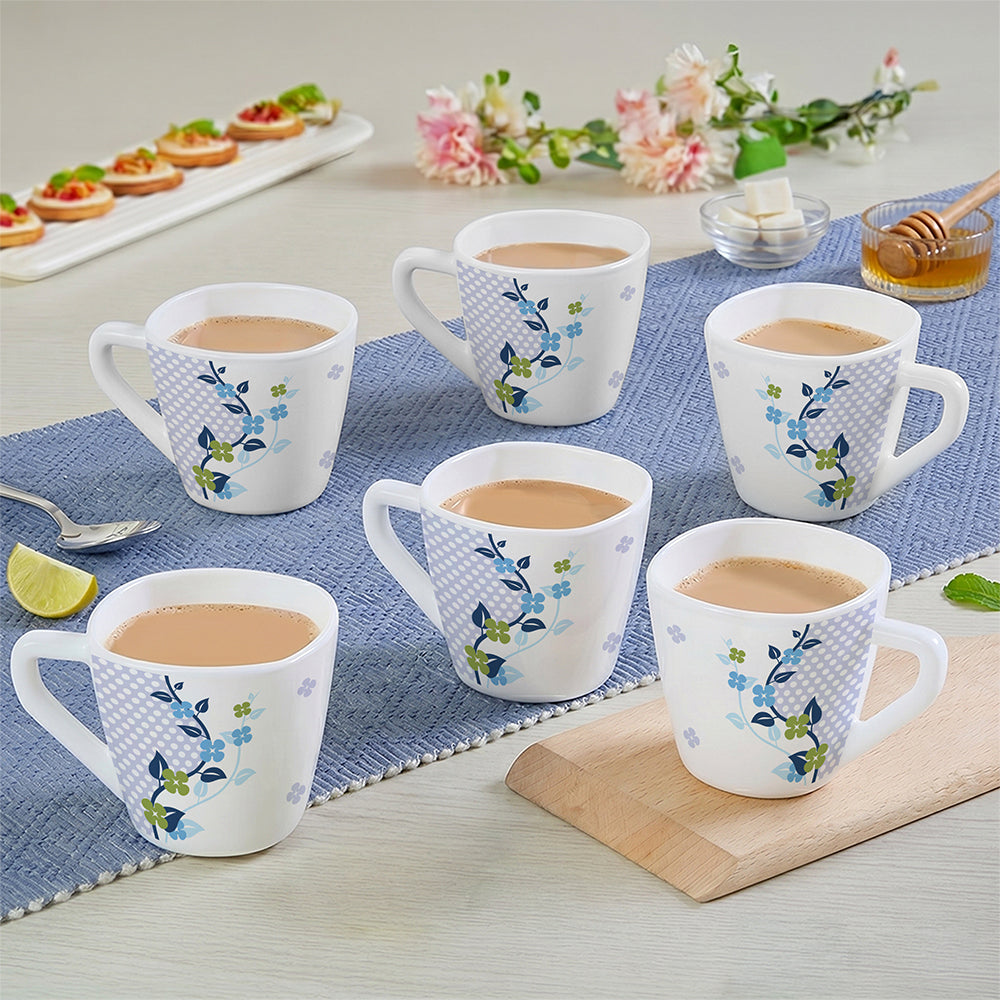 Larah Viola Blue Cup Set