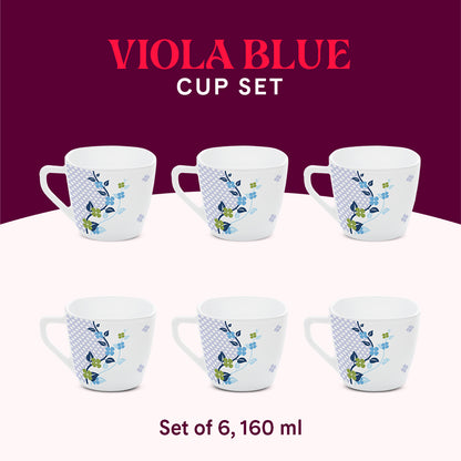 Larah Viola Blue Cup Set