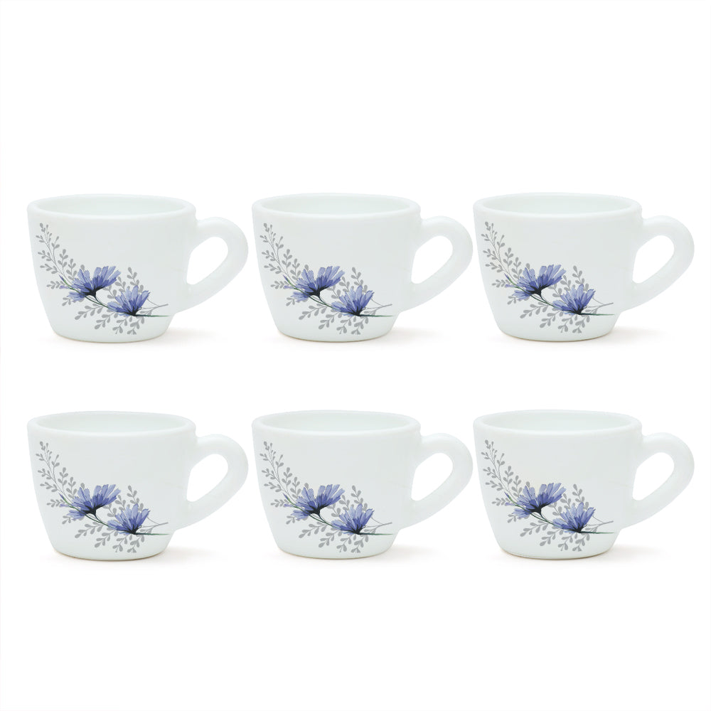 Larah By Borosil Bellflower Cup Set
