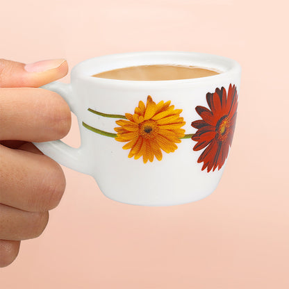 Larah by Borosil Zinnia Cup Set 90 ml x 6