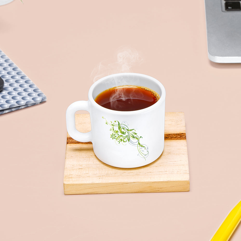 Larah by Borosil Erba Mug Set 100 ml x 6