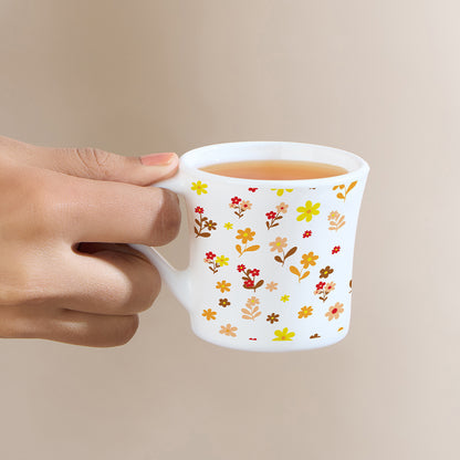 Larah Flora Sunset Opalware Mug Set
