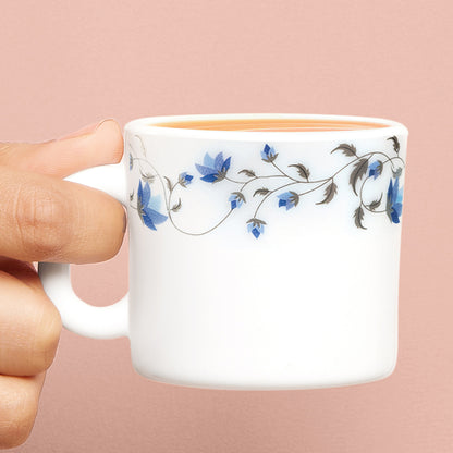 Larah by Borosil Helena Mug Set 100 ml x 6