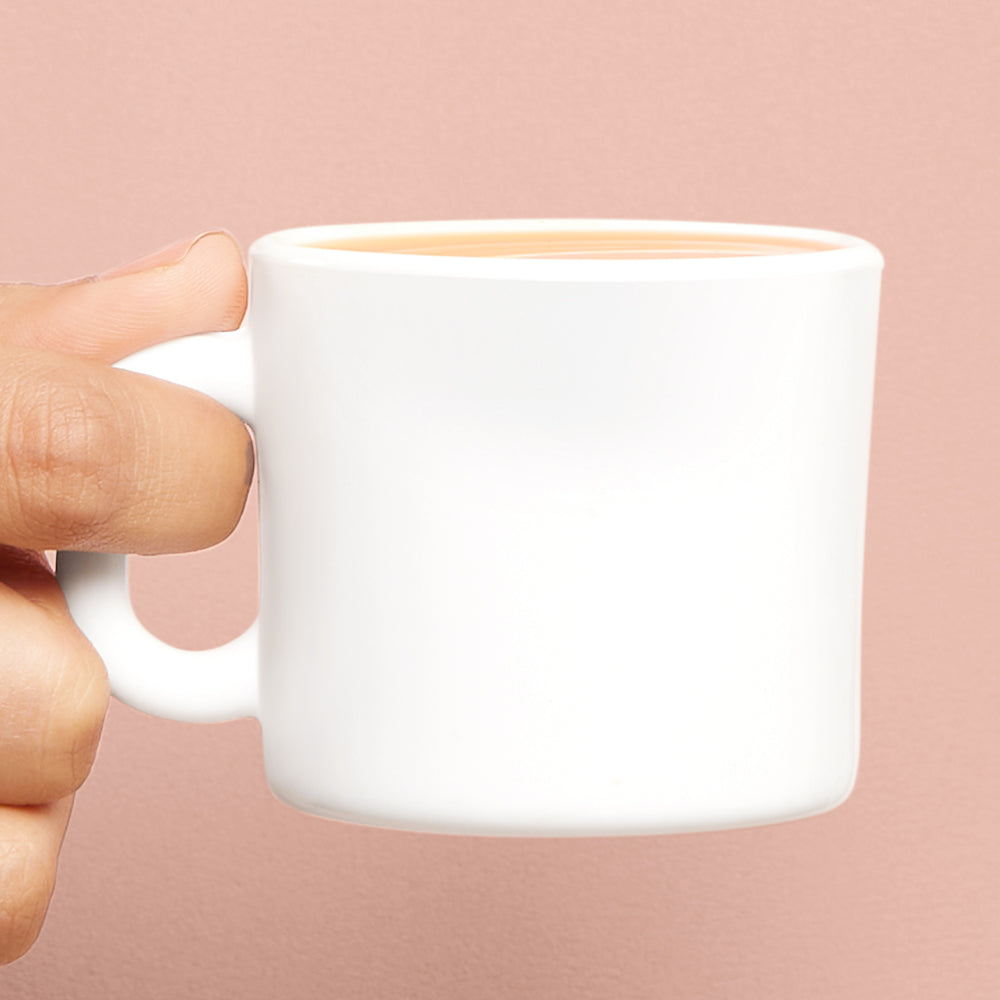 Larah Logo Opalware Mug Set