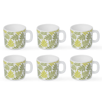 Larah by Borosil Maria Mug Set 100 ml x 6