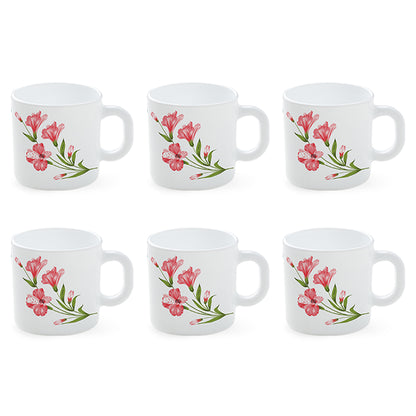 Larah By Borosil Marina Peach Mug Set