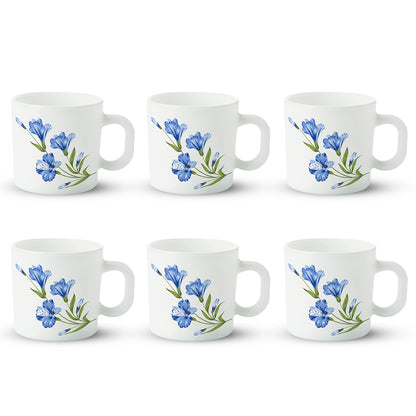 Larah By Borosil Marina Blue Mug Set