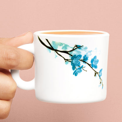 Larah by Borosil Mimosa Mug Set 100 ml x 6