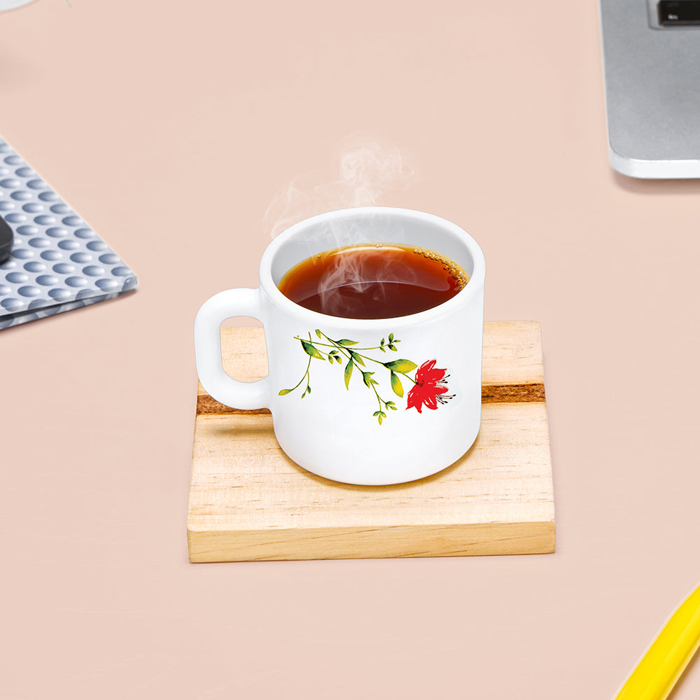 Larah by Borosil Oriental Mug Set 100 ml x 6